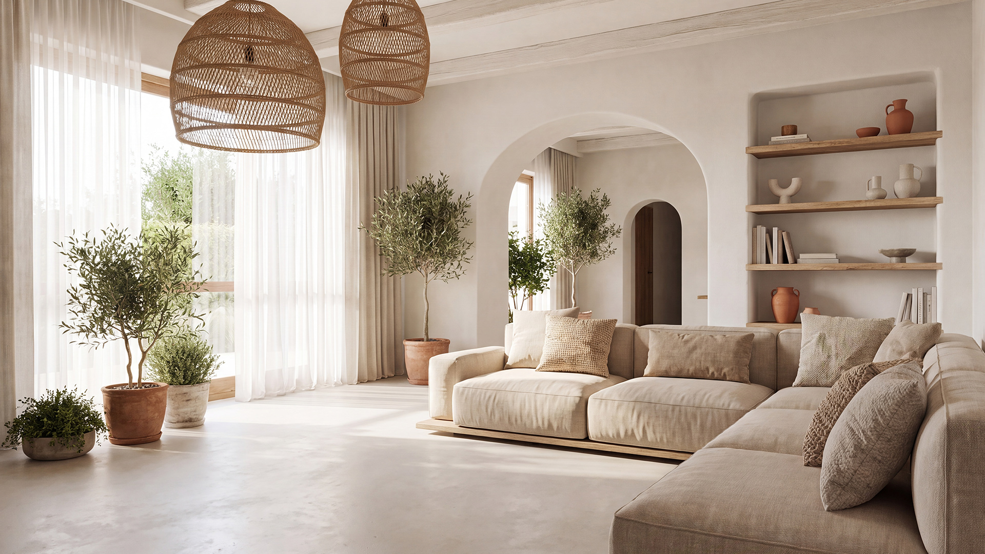 Interno di un immobile fotografato per un annuncio immobiliare